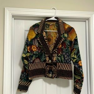 Painted Pony Vintage Tapestry Jacket